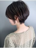 【morio池袋】綺麗でかっこいい黒髪ショート♪