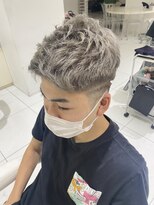 アブニール 我孫子(AVENIR)&nbsp;シルバーベージュ×フェード風カット