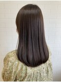 【LIBRE恵比寿】艶髪☆弱酸性ストレート×オリーブブラウン