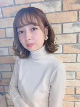 アンブル リュクス 池袋(amble luxe) くびれヘア、メルティカラー、ビタミンカラー、マッシュ、韓国