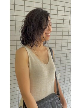 ヘアアンドスペース ベロン(hair&space velon) カジュアルウェーブロブ