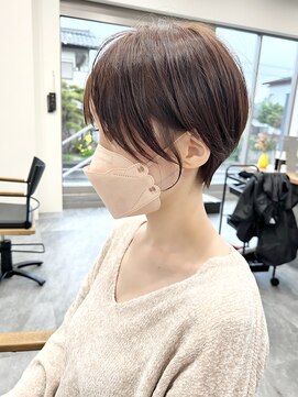 アノネ(anone) ショートマッシュ×髪質改善カラー