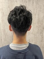 テトテ 門戸厄神店(tetote)&nbsp;【tetote川崎のサロンスタイル】ツーブロックパーマスタイル