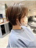 大人かわいいショートヘア