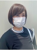 大人のふんわりボブ