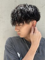 ロンド ローガン 名駅(Lond LOGAN)&nbsp;ツイストスパイラルパーマ　短髪　スパイキーショート　メンズ