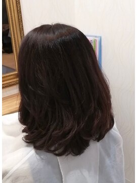 ヘアーカルチャー おゆみ野店(HAIR CULTURE) デザインパーマ大人可愛い小顔ミディアム30代４40代50代