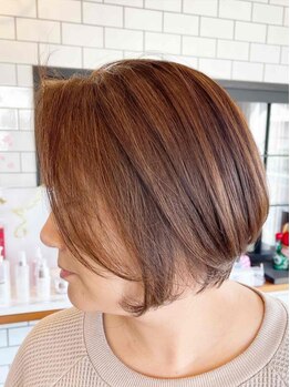 カシア cassia hair dressing salonの写真/【白髪ぼかしカラー専門】自宅での再現度◎一人ひとりに似合うヘアをご提案☆ご自宅でのお手入れも簡単に◎