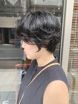 キャンバス 川崎(canvas.)&nbsp;オシャレショートパーマ/横山/川崎/美髪カラー/髪質改善/艶髪