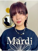 シンプルなのに印象的なショートヘア