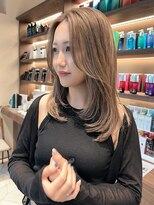 ジアン バイ ミルボン 西宮ガーデンズプラス(GIEN by milbon)&nbsp;ブリーチカラーミルクティーベージュ