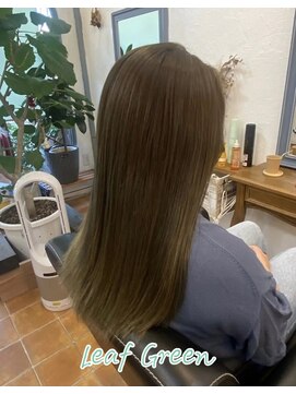 ラッフィスリール(Raffee Sourire) リーフパール　グラデーションカラー