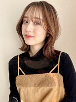 結べるボブレイヤーカット顔まわりカット後毛カットワンカール