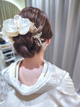 パズードコー(PSSD-CO.+5) 大人気、胡蝶蘭!和装シニヨン