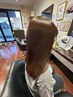 【NEW FACE】似合わせカット+ナチュラル縮毛矯正　￥19800