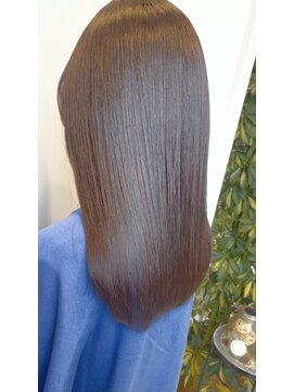 アルファ(Hair Salon alpha) 【大人可愛い×艶感】メテオトリートメント×アッシュブラウン