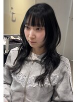 アム(amu)&nbsp;ハッシュカット/ミディアムレイヤー／ハッシュレイヤー