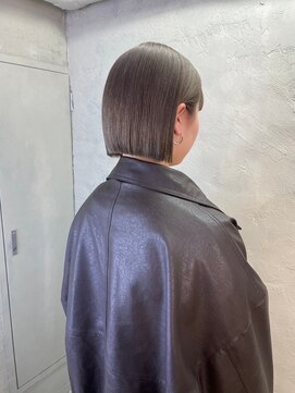 マジコ 原宿(Magico) ホワイトグレージュ/デジタルパーマ/チェリーブラウン/原宿