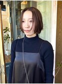 【栄　矢場町　大須】ミニボブ　丸みボブ　透明感カラー