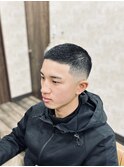 バズカット　ボウズフェード