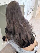 サンクマーケット 渋谷(cinq MARKET) 渋谷ブリーチカラー顔周りレイヤーカットアッシュベージュ韓国