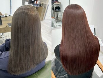 ヘアーアンドビューティー ザ ビー(Hair & Beauty the B)の写真/髪質改善METEO(メテオ)カラートリートメント導入サロン♪おしゃれ女子~大人女子まで大満足の美髪を♪