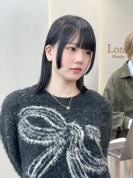 ロンドリゼル 札幌(Lond RiseL) ◯ オリーブグレー/韓国/レイヤーカット/髪質改善/縮毛矯正/札幌