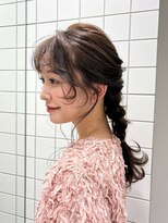 ソト 銀座(soto.)&nbsp;ミディアムヘア/暗めカラー/デザインカラー/ヘアセット