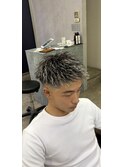 ホワイトメッシュ×ツイスト