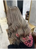 #アッシュベージュ