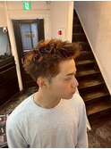 MEN’S HAIR/波巻ツイストスパイラル/フェザーパーマ/心斎橋