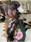 成人式ヘア　篠崎　　千葉/ヘアセット/ヘアアレンジ/髪質改善