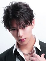 リップス 表参道店(LIPPS) 韓国スパイキーフェザーショートセンターパートコンマヘア