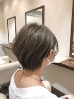 サイン(SIGN)&nbsp;ハンサムコンパクトショート 20代30代40代50代 オリーブベージュ