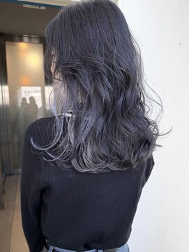ラニヘアサロン(lani hair salon) ハイライト/デザインカラー/ブルージュ/ブルーブラック