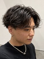 ラスト(LUAST) ツイストスパイラルパーマ波巻きスパイラルメンズマッシュメンズ