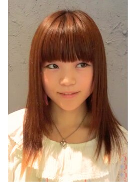 ドリッピー(DRiPPY) ミルクティピンク/フルバング/似合わせカット