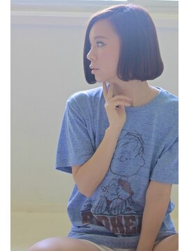 ハグ 横浜(HUG) 美シルエット勝手に内巻きボブ♪／城戸　史