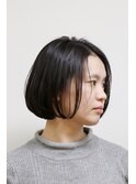 愛され大人女子に♪丸みシルエットがエレガント★ワンレンボブ
