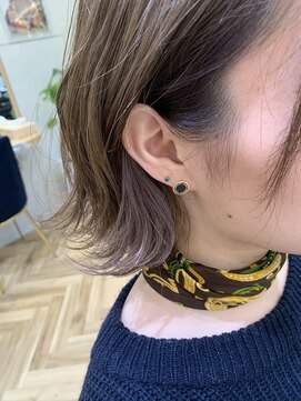 ロンドプランタン 恵比寿(Lond Printemps) 【lond printemps水野】シルバーイヤリングカラーなエクステ