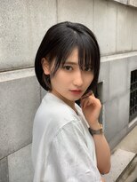 ロンド ストラーダ 心斎橋(Lond strada)&nbsp;インナーカラーが可愛いおしゃれボブ