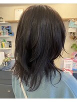 ヘアーアンドスパ エンジェイ(HAIR＆SPA enj) 裾カラー