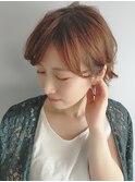 【morio原宿】大人ショートウルフ　ワンカールパーマ