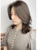 【Any_藤田】韓国風くびれミディ×グレージュ