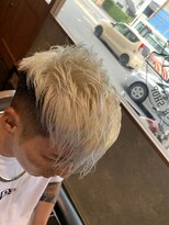 エルエー バーバーショップ 草津店(L.A BARBERSHOP)&nbsp;ブリーチカラー