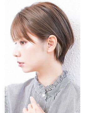 モニカ 西宮北口(Monica) 前下がりボブ・  内巻きワンカール・  ボブショート・インナー