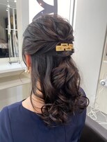 レディスペヘアーシータ(Redispe hair θ) 結婚式セット　ハーフアップ