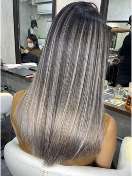 ルーゼン(LUXEN) 【LUXEN】シルバーバレイヤージュ