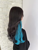 リゼル シブヤ(RISEL SHIBUYA) シールエクステでショートからロングヘア!インナー推し色!