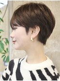 大人マッシュショート/丸みショート/イメチェン/30代40代50代
